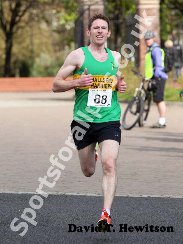 No 88, Terry O'Gara Memorial 5k, Road Race organised by Wallsend Harriers and AC race.
